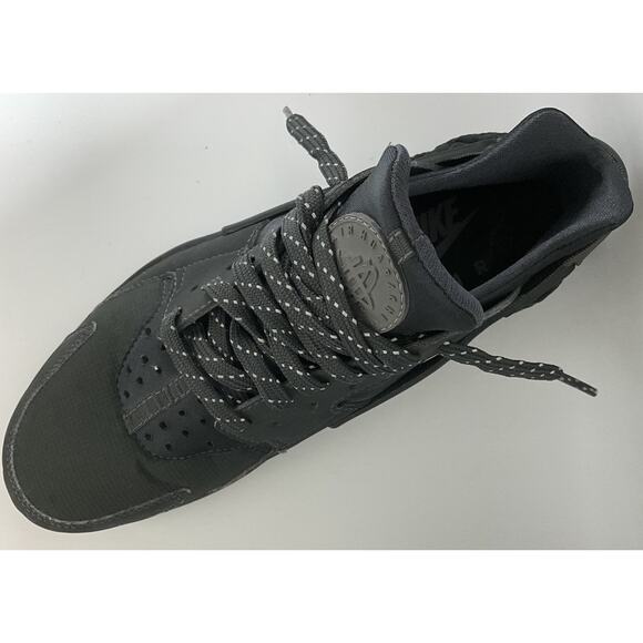Nike Mens Air Huarache| Gray/Black Casual Shoes Sneakersl Size 8 main image 6